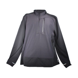 Smartwool Men's Active Fleece Wind Quarter Zip Shirt Black XL