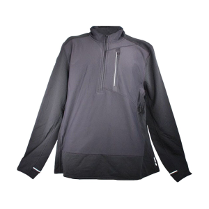 Smartwool Men's Active Fleece Wind Quarter Zip Shirt Black 2XL