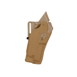 Safariland 6390RDS OWB Holster Right Hand Glock 19 MOS with Surefire X300U Cordura Wrapped Polymer Coyote Brown