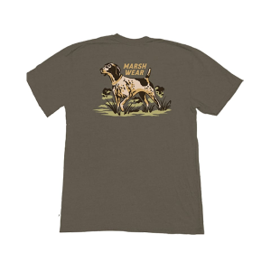 Marsh Wear Men's Heritage Pointer Short Sleeve T Shirt Vintage Moss XL