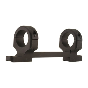 DNZ Game Reaper 1-Piece Scope Mount 1" Rings Savage 110 Through 116 Round Rear, Right Hand Long Action Matte Black Low