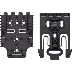 Safariland Quick Lock Holster Mount Kit with QLS 19 and QLS 22 Polymer Black