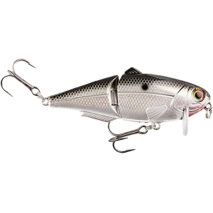 Strike King Wake Shad Topwater Mirage Chrome Black