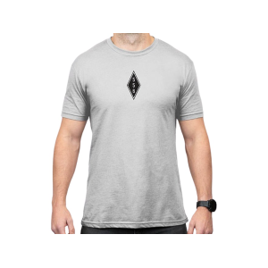 Magpul Men's Engineered to Feed Short Sleeve Crew Neck T Shirt Stone Gray Heather Large
