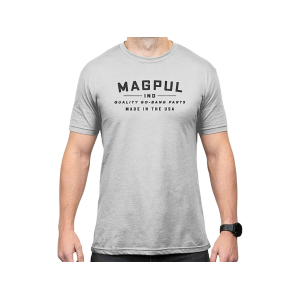 Magpul Men's Go Bang Parts CVC Short Sleeve Crew Neck T Shirt Stone Gray Heather 3XL