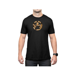 Magpul Men's Raider Camo Icon CVC Short Sleeve Crew Neck T Shirt Black 3XL