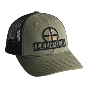 Leupold Men's Low Profile Reticle Trucker Hat Loden/Black One Size Fits Most