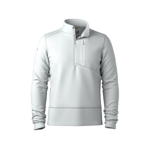 Smartwool Men's Active Fleece Wind Quarter Zip Shirt Storm Gray XL