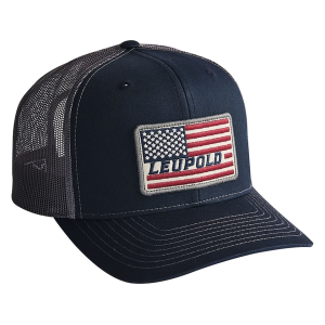 Leupold Men's High Profile Flag Hat Navy/Gray One Size Fits Most
