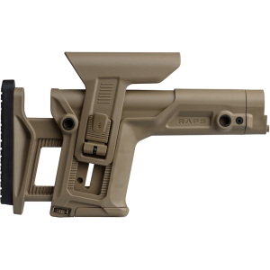 FAB Defense Stock Rapid Adjustment Precision Fixed Tan