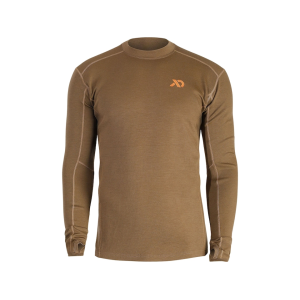 First Lite Men's Kiln Long Sleeve Base Layer Shirt Dry Earth XL