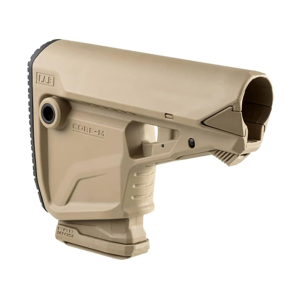 FAB Defense GL Core Mag AR-15 Stock with Built in Mag Carrier and Cheek Rest Flat Dark Earth