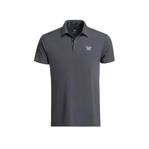 Vortex Optics Men's Axis Ridge Short Sleeve Polo Woodland Gray Medium