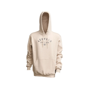 Leupold Men's Distressed Badge Hoodie Bone Large