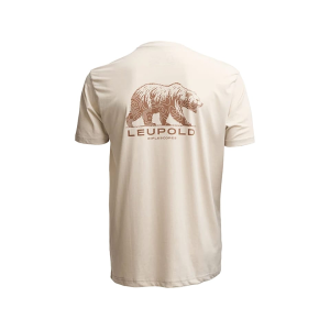 Leupold Men's Bear Short Sleeve T Shirt Sand 2XL