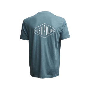 Leupold Men's Diamond Badge Short Sleeve T Shirt Indigo Large