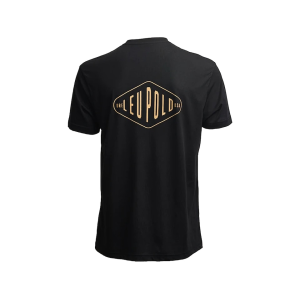 Leupold Men's Diamond Badge Short Sleeve T Shirt Black Medium