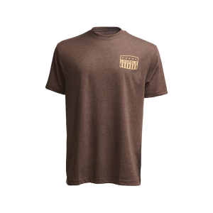 Leupold Men's Flag Badge Short Sleeve T Shirt Espresso Large