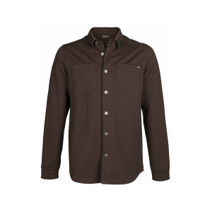 First Lite Men's Rugged Wool Field Long Sleeve Shirt Terra 2XL