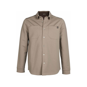 First Lite Men's Rugged Wool Field Long Sleeve Shirt Walnut XL