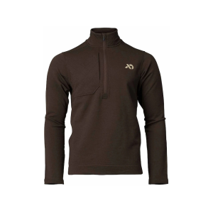 First Lite Men's Rugged Wool Quarter Zip Shirt Terra XL
