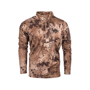 Kryptek Men's Arma Lite Quarter Zip Shirt Highlander Large
