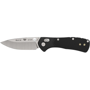 Buck Knives 790 Mini Range Pro Pocket Knife 2.625" Drop Point 154CM Satin Blade Polymer Handle Black