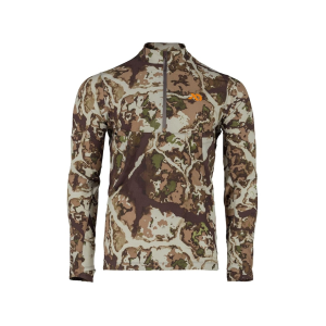 First Lite Men's Trace Quarter Zip Shirt First Lite Fusion Large