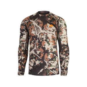 First Lite Men's Wick Long Sleeve Base Layer Shirt First Lite Fusion Large