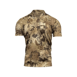 Kryptek Men's Dallol Short Sleeve Rugby Shirt Highlander 2XL
