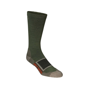 First Lite Men's Early Season Crew Socks Conifer Large