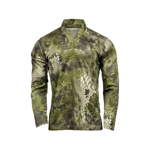 Kryptek Men's Dallol Long Sleeve Rugby Shirt Altitude 2XL