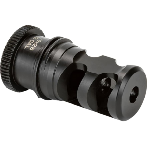 Griffin Armament DUAL-LOK Paladin Rev 2 Muzzle Brake Suppressor Mount 6.5mm 5/8"-24 Thread Stainless Steel Nitride