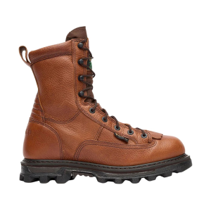 Rocky Men's Bearclaw GTX 9" 200 Gram Waterproof Insulated Hunting Boots Leather Brown 11 D