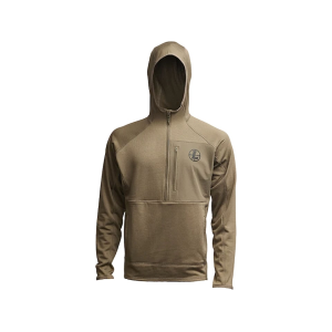 Leupold Men's Velum Quarter Zip Hoodie Ash Green Large