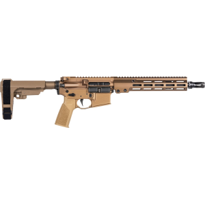 Geissele Super Duty MOD 1 5.56x45mm NATO Pistol 11.5" Barrel Desert Dirt Frame Desert Dirt Pistol Brace
