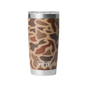 YETI Rambler 20 oz Vacuum Insulated Tumbler with Magslider Lid Wetlands Camo