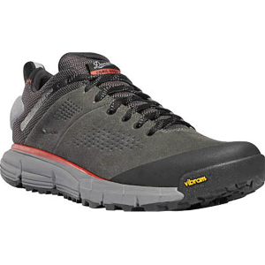 Danner Men's Trail 2650 3" Hiking Shoes Leather/Synthetic Dark Gray/Brick Red 10.5 EE