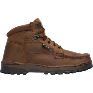 Rocky Men's Outback GTX 6" Waterproof Hiking Boots Leather Light Brown 10.5 D