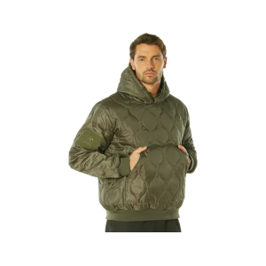 Rothco Men's Quilted Woobie Hoodie Olive Drab 2XL
