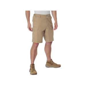 Rothco Men's Tactical BDU Shorts Khaki Medium