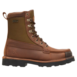 Rocky Men's Upland 8" Waterproof Hunting Boots Leather Brown 12 D