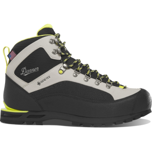 Danner Men's Crag Rat Evo 5.5" Waterproof Hiking Boots Leather/Synthetic Ice/Yellow 14 D
