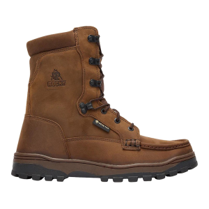 Rocky Men's Outback GTX 8" Waterproof Hiking Boots Leather Light Brown 11.5 D