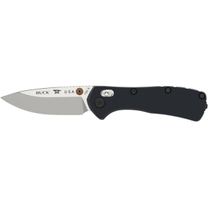 Buck Knives 790 Mini Range Elite Pocket Knife 2.625" Drop Point CPM MagnaCut Satin Blade Polymer Handle Black