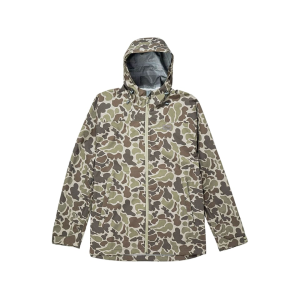 Marsh Wear Men's Cumberland Rain Jacket Dark Green Mallard Camo Medium