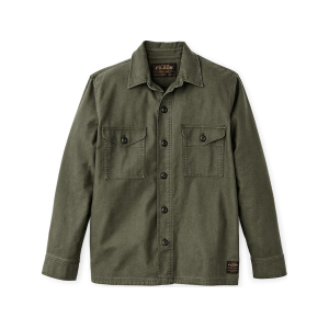 Filson Men's Clarkston Shirt Jacket Surplus Green XL - Filson