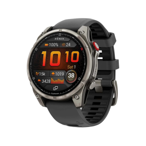 Garmin Fenix 8 Pro 47mm AMOLED Watch Sapphire Titanium Graphite/Black Band