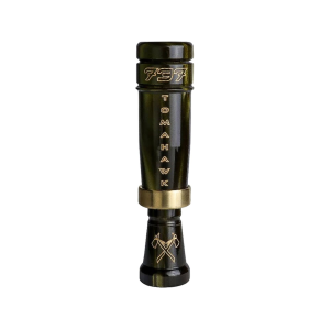 737 Tomahawk Cutdown Duck Call Black/Gold/Brass