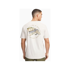 Under Armour Men's Freedom Service Short Sleeve T Shirt Summit White/Federal Tan XL